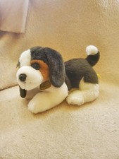Miyoni Tots By Aurora Beagle Puppy Dog Plush 9   Realistic Stuffed Animal Toy