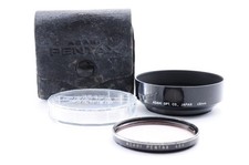 Pentax Lens Hood for 50mm f/1.4 - 2 w/ Lens Filter Near Mint Z0706