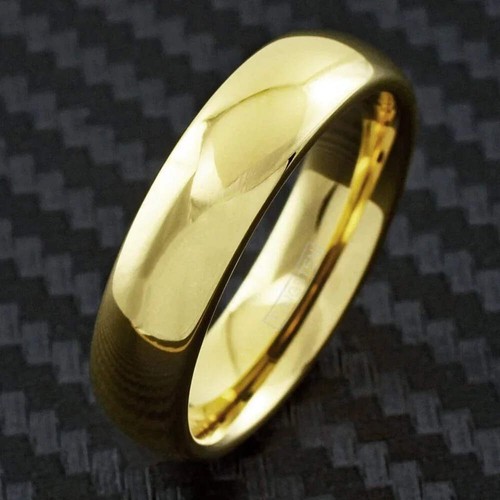 4mm Gold Polished Classic Wedding Band Ring for Men and Women - 第 5/22 張圖片