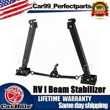 I-beam Rv Stabilizer Jack Trailer Essential Adjustable Anti Wobble Black I-beam Rv Stabilizer Jack Trailer Essential Adjustable Anti Wobble Black