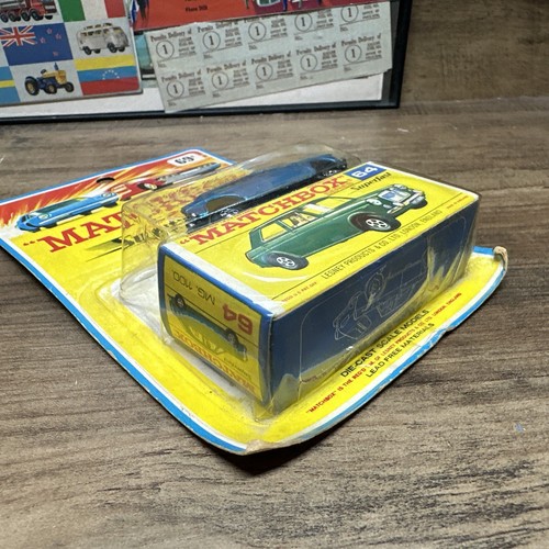 Vintage Lesney Matchbox 64 MG 1100 Superfast In Original Blister Pack NIB - Picture 14 of 24