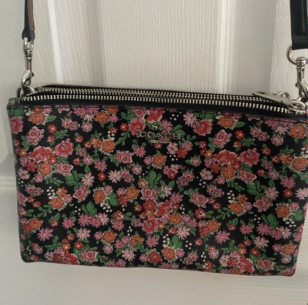Coach Floral Crossbody Bag