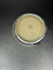 Vintage Automotive Interior Dome Light Bezel And Lens Assembly Maybe Chevy 50s