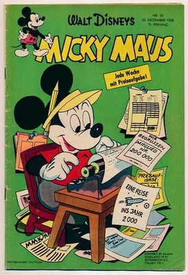 Mickey Mouse 1958 Issue 50