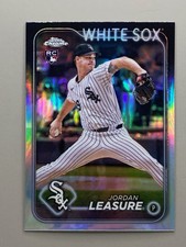 24 Topps Chrome Update RC Refractor USC94 Jordan Leasure Chicago White Sox I3210