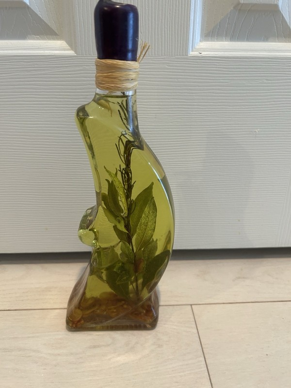 Moddep Italian Clear Glass Man in the Moon 11" Bottle (500 ml)