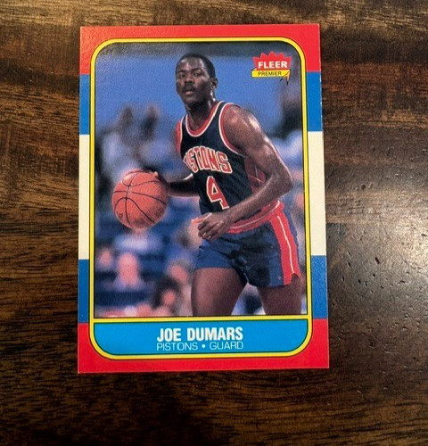 1986-87 Fleer #27 Joe Dumars