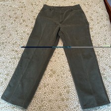 Carhartt Pants Mens Fits 36x32 Olive MOS Rugged Flex Duck Utility Work Carpenter