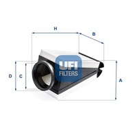 UFI Luftfilter 30.B87.00 FüR Infiniti MERCEDES-BENZ