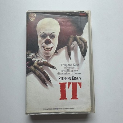 Stephen King s IT VHS   Rare DISPLAY COPY   Vintage Horror Collectible