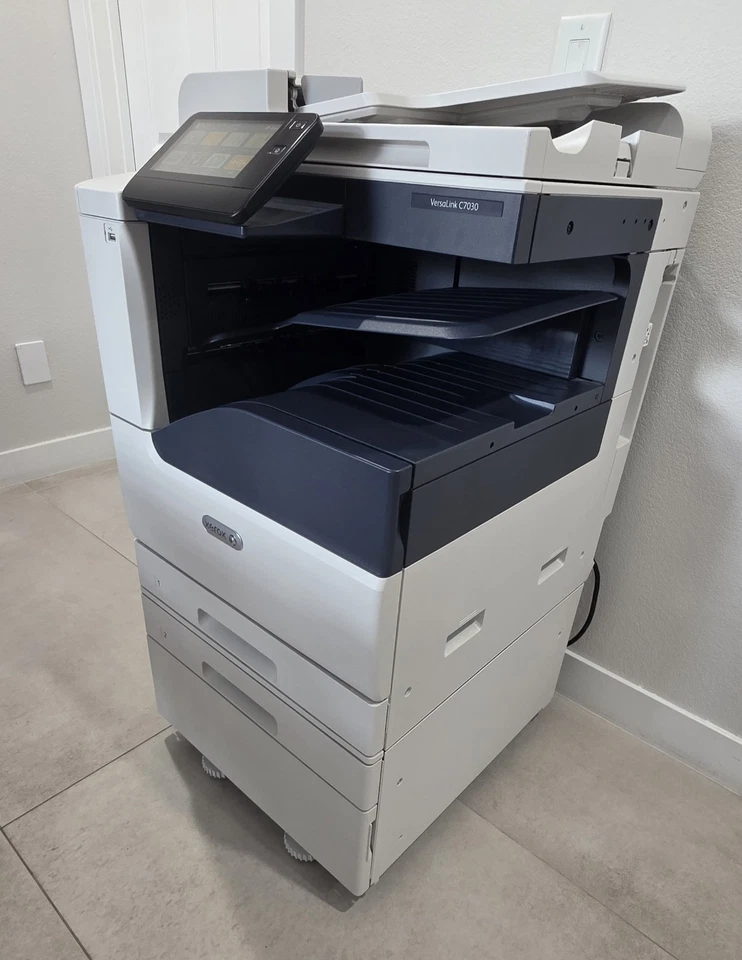 Xerox VersaLink C7030 Color A3 MFP Printer Scan Copier Duplex 30PPM 13K Copies - Image 4 of 4