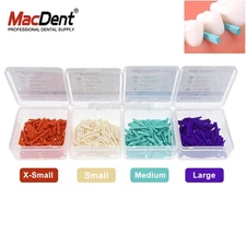 100Pc Dental Wedges Tooth Gap Wedge Dentistry Disposabl Wooden Wedge Interdental