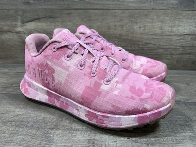 Nobull Ripstop Azalea Golf Shoes SuperFabric No Bull Pink Camo Womens Size 7.5