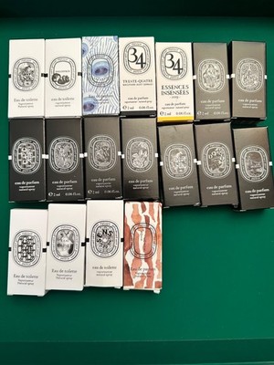 DIPTYQUE Perfume Sample Vials 2ml Choose Your Scent