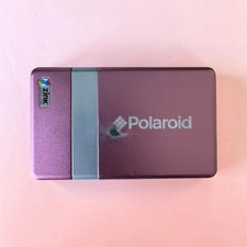 Polaroid PoGo Photo Printer CZA-10011B Bluetooth ZINK Pink Untested Battery