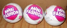 Zuru Mini Brands Fashion 5 Surprise Series 1 Mystery Balls Sealed Lot Of 3