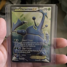 Pokémon Heracross EX 105/111 XY Furious Fists Ultra Rare Full Art Holo 170 HP on eBay
