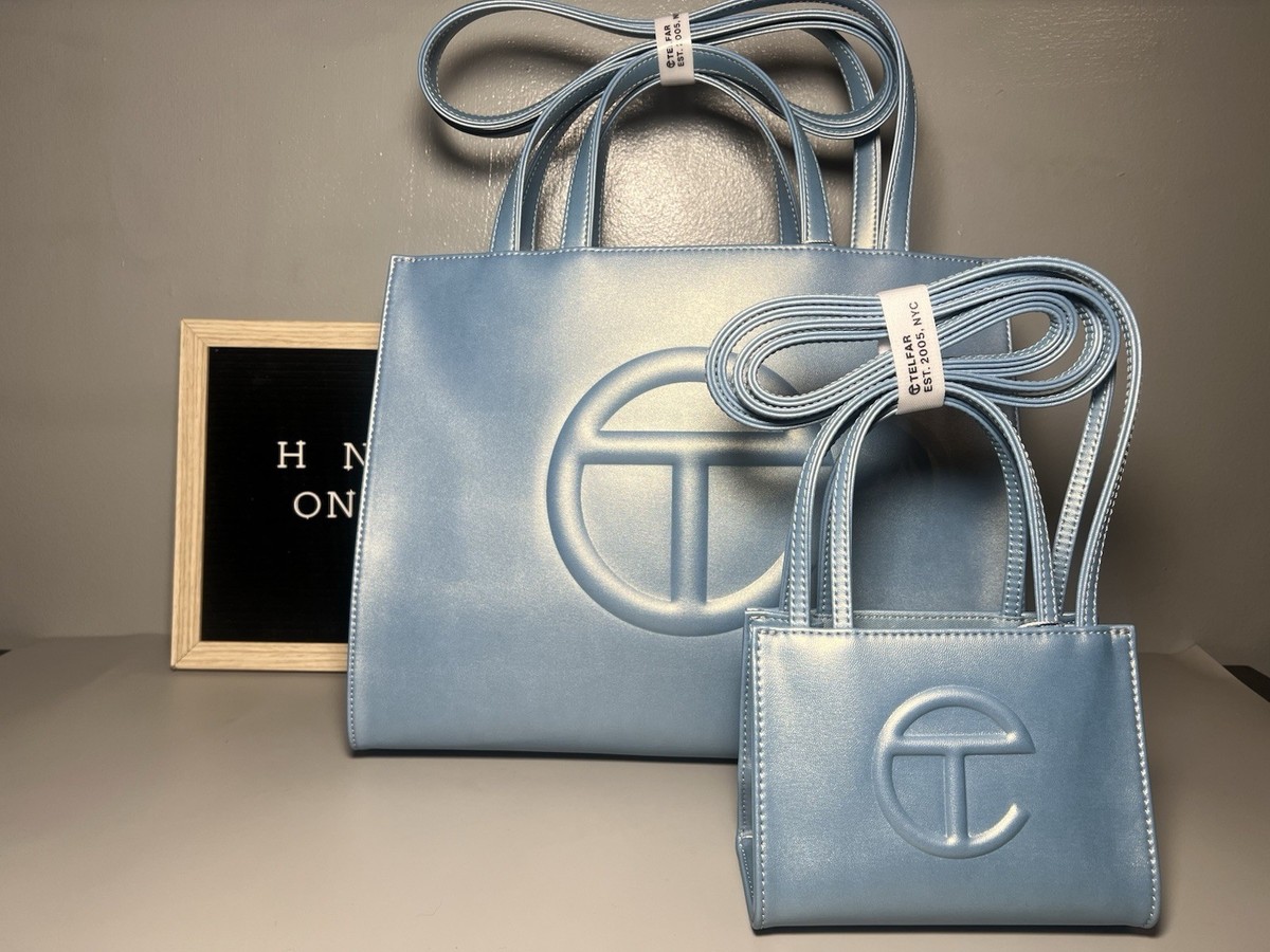 Small blue ray Telfar | eBay