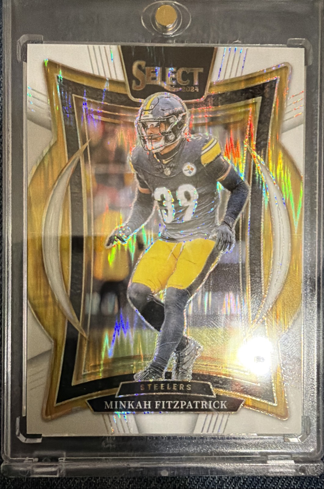 2024 Panini Select - Concourse Minkah Fitzpatrick #84 White Shock Prizm /199