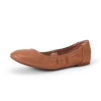 Ballerinas Damen Slip-On, Kamelbraun, GrößE 39 Eu, Weit, Amazon Essentials