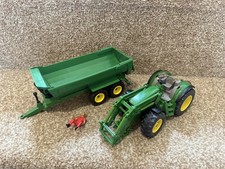 Siku John Deere 6920 Tractor with front loader and trailer 1:32