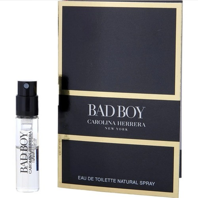 #ad Carolina Herrera Bad Boy Eau de Toilette Spray Sample Size 0.05 fl oz $13.05