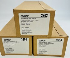 SEALED 3903 COSTAR 96-Well Flat Clear Bottom PS TC-Treated Microplates 3x Box