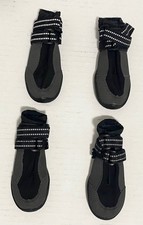 Top Paw Outdoor Dog Boots Medium Black Reflec...