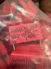 x10 WIMA MKP10 0.068uF 630V Film Capacitors Polypropylene  10 Audio Grade