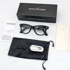 SANVNET GS4 MAX Smart Glasses (Black)