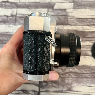 Konica FTA SLR 35mm Film Camera w/ Hexanon AR 50mm F1.7 Lens! From