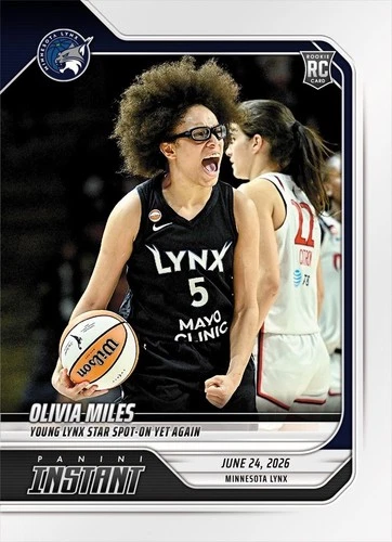 Olivia Miles 2026 Panini Olivia Miles #190 Rookie