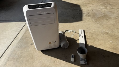 #ad SereneLife Small Air Conditioner Portable 12000 BTU with Built in Dehumidifier $50.00