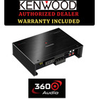 Kenwood eXcelon X302 4 Class D 600W 4 Channel Car Audio Amplifier Bridgeable Amp