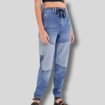 BDG Urban Outfitters Women's Jogger Patchwork Denim Jeans Size Small