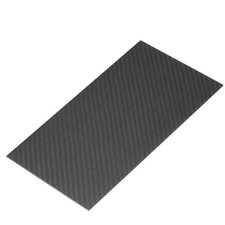 Piastra in  di carbonio 100x250x2.5mm per pannelli opachi a spina di pesce