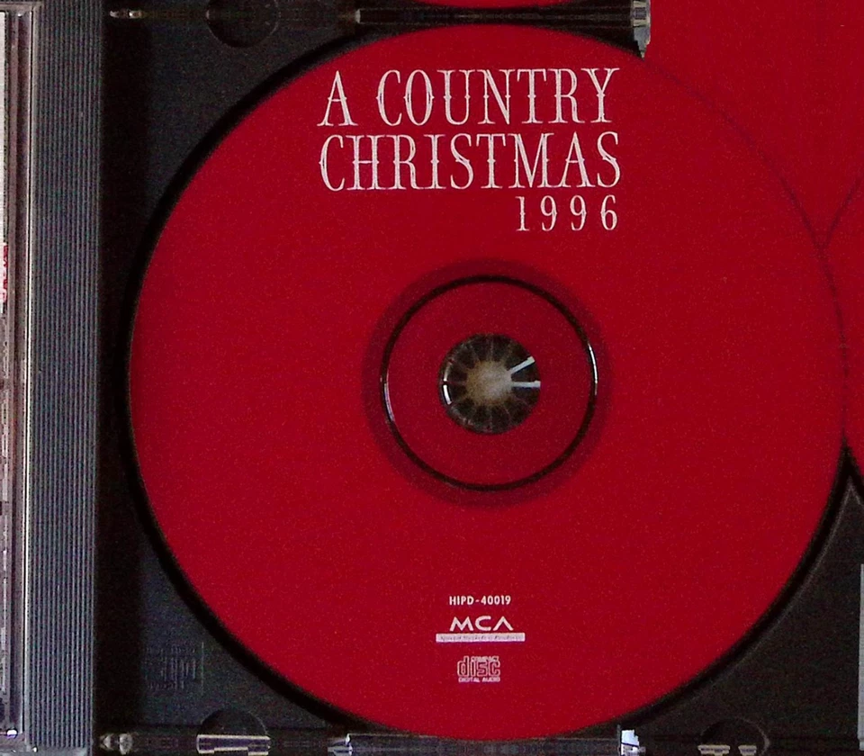 VARIOUS  A COUNTRY CHRISTMAS 1996 MCA SPECIAL MARKETS & PRODUCTS CD 8102 - Image 4 of 4