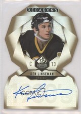 2020 Upper Deck SP Signature Edition Legends Decagons Gold Ken Linseman Auto 8tn