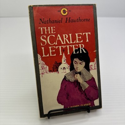 Nathaniel Hawthorne The Scarlet Letter Vintage Paperback Signet Classic c1959