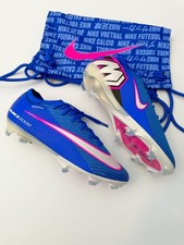 Nike Mercurial Vapor 16 Elite FG 'Attack pack'Racer Blue-Pink-White UK Size 8.5