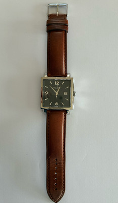 hamilton jazzmaster square automatic watch