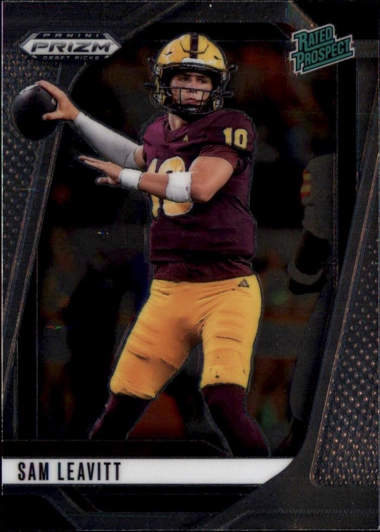 2025 Panini Prizm Draft Picks #6 Sam Leavitt