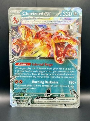 Charizard ex 196 JUMBO Scarlet & Violet Lenticular Oversized Promo