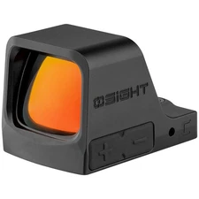 Osight C Open Reflex Optic with Replaceable Side-Loading Battery -BK
