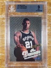 tim duncan ultra gold rc nbaカード 1997-98 Fleer Ultra - Rookie Tim Duncan #131G Gold Medallion (RC