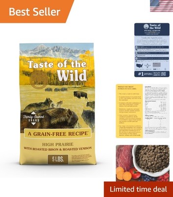 80 Oz. High Prairie Canine Formula: Grain-Free with Roasted Bison and Venison