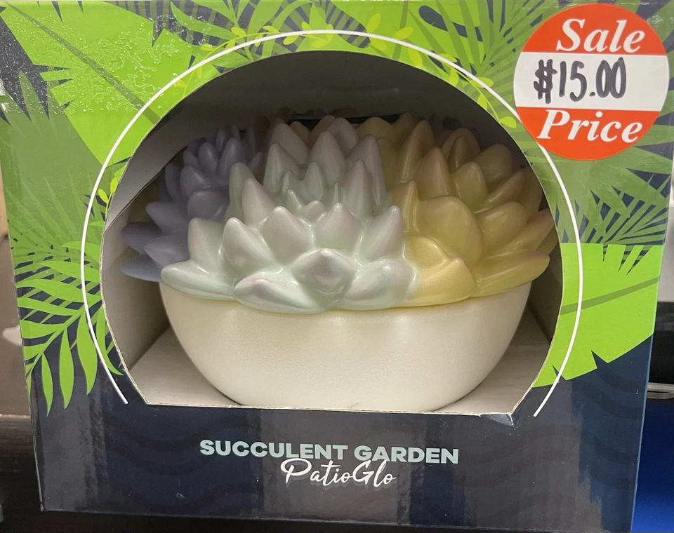 Patioglo 7 дюймов суккулентный ИГРОВОЙ солнечный свет - Изображение 3 из 3
