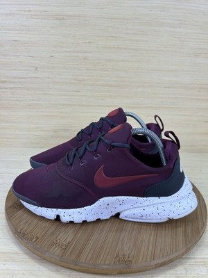 Nike Presto Fly Team Red White Athletic Running Shoes Womens Size 8.5 (7y)