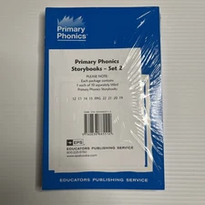 Primary Phonics Storybooks  Set 2 By EPS  LEARNING 10 Books New Sealed