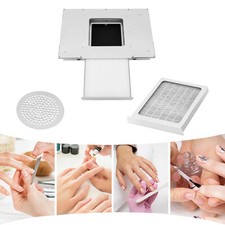 Professional Invisible Electric Nail Dust Collector Tool With 4 turbo Fans 100W